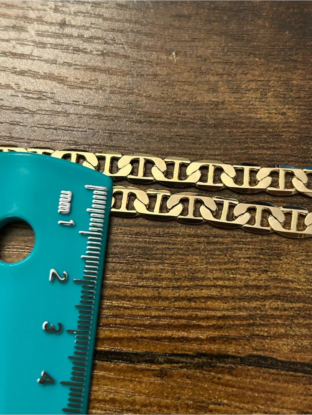 14K 20” 5mm Gucci Mariner Necklace